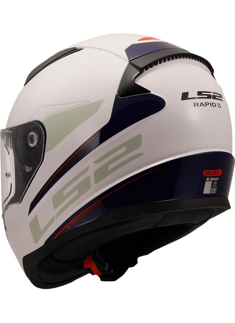 LS2 - Rapid 2 Driveway Closed Motorcycle Helmet - Image 1