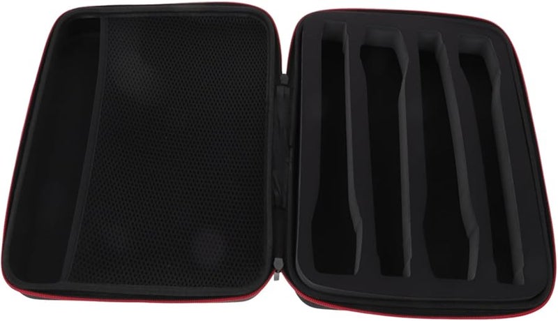 Black Padded Eva Handheld Microphone Carrying Case Portable Mic Pouch - Image 1