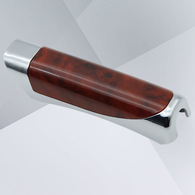 Practical Cover Universal Handbrake Cover Protector for Car (Red Wood Grain) - Image 5