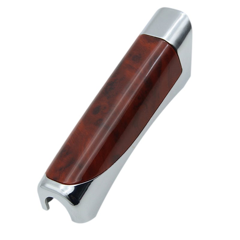 Practical Cover Universal Handbrake Cover Protector for Car (Red Wood Grain) - Image 1