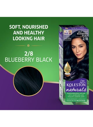 Koleston Naturals Hair Color Blueberry Black 2/8 50ml+50ml+10ml - view 2