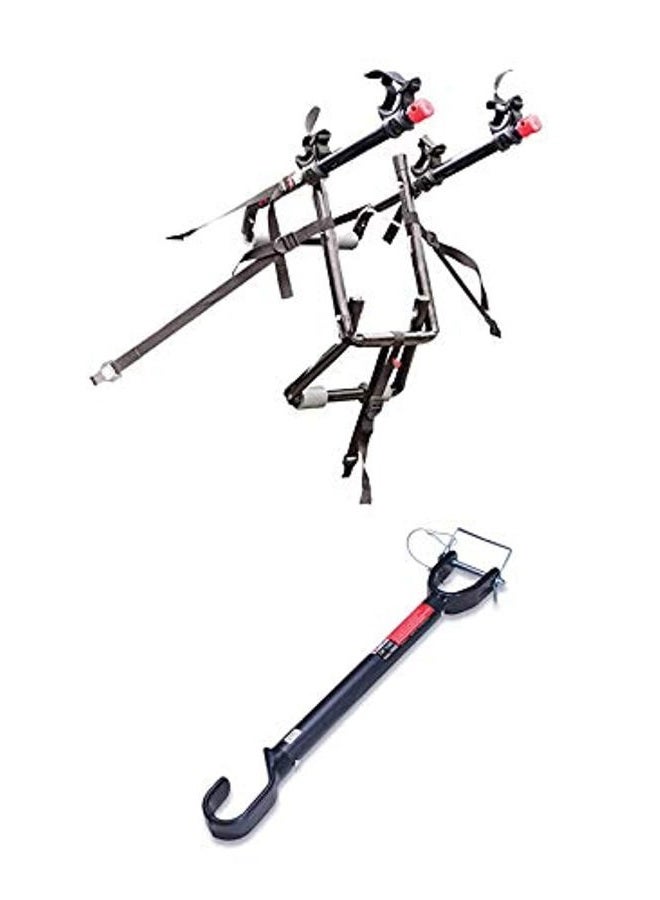 Allen Sports Deluxe 2-Bike Rack, Bicycle Adaptor Bar Combo Pack, Model 102900CP, Black - Image 1