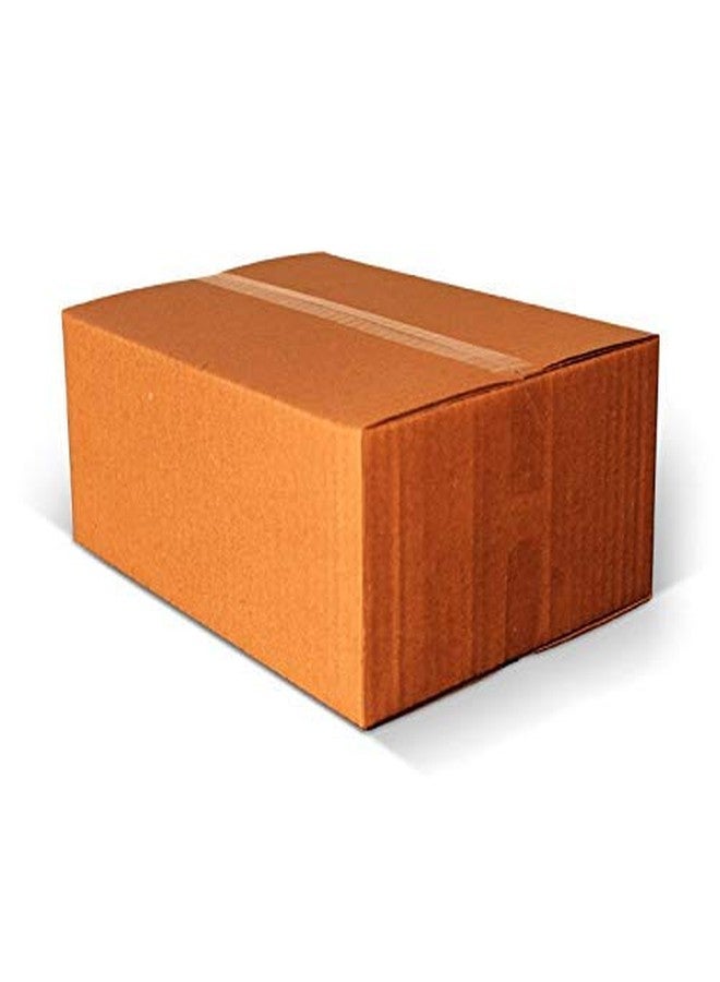 Shri Ram Packaging® Corrugated Packing Box, Brown, 8"L X 8"W X 3"H -Pack of 25 - Image 1
