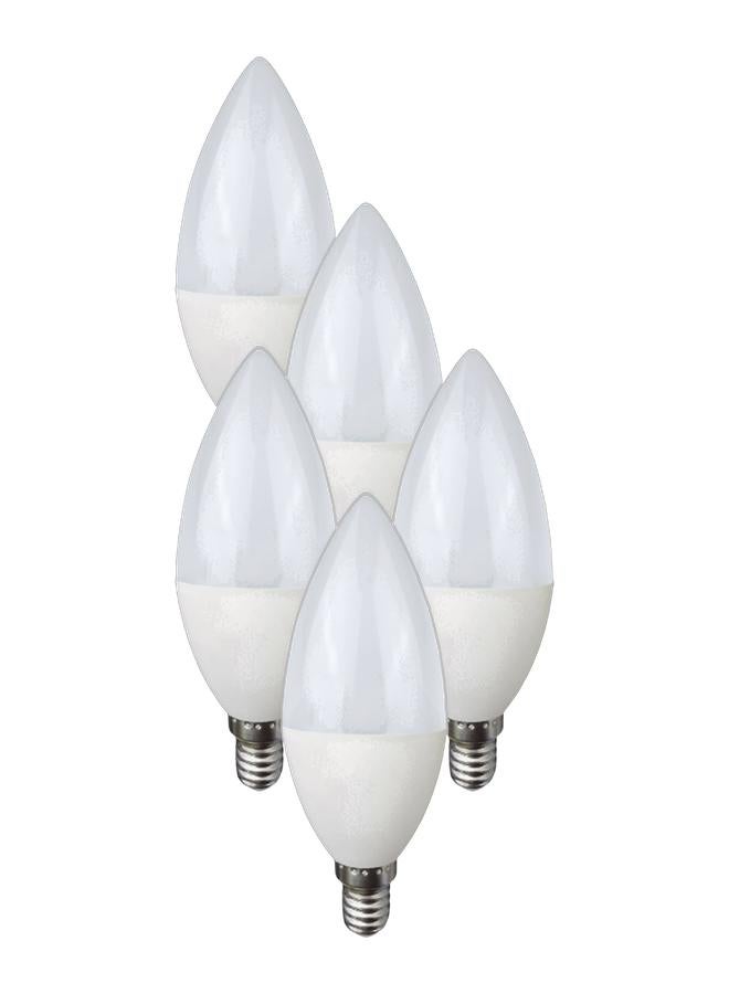 MODI D022 LED Candle MD-TB1505 7W E14 Diffuse SL-WW Pack of 5  - Image 1