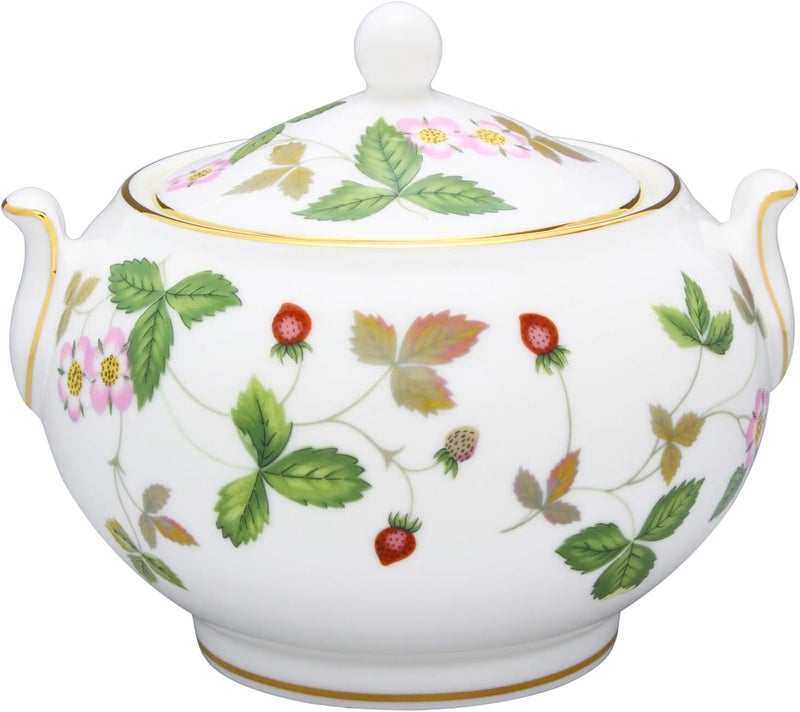 Wedgwood Wedgwood Wild Strawberry Covered Sugar 68 oz Multi  - Image 1