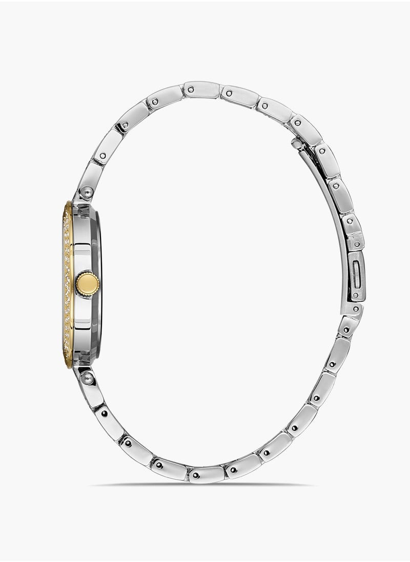 OMAX Omax Women's Luxury Wrist Watch, Watches for Women, Stainless Watches, Steel Band, Scratchless Round Dial, Waterproof Watch, 1 Year Warranty  - Image 2
