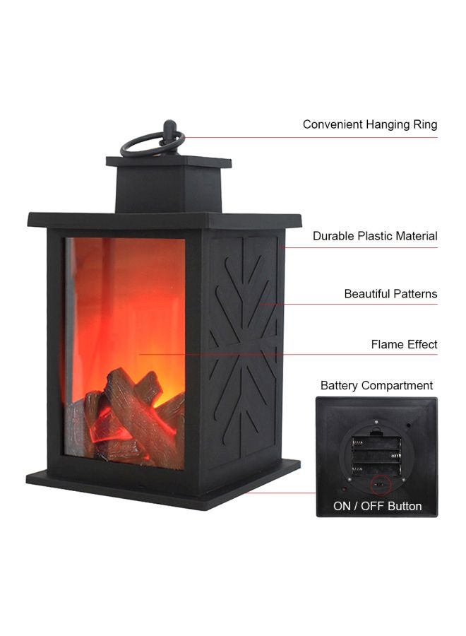 فانوس بتصميم مدفأة للتزيين - Image 3