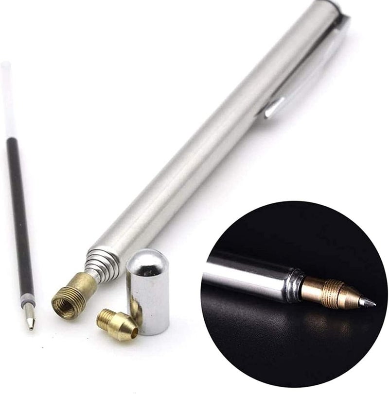 Teachers Pointer, 3 Piece Extendable Metal Teaching Pointer with Six Segment Telescopic Rod, Handheld Presentation Aid for Classroom Instruction and Conference Room Use - Image 4