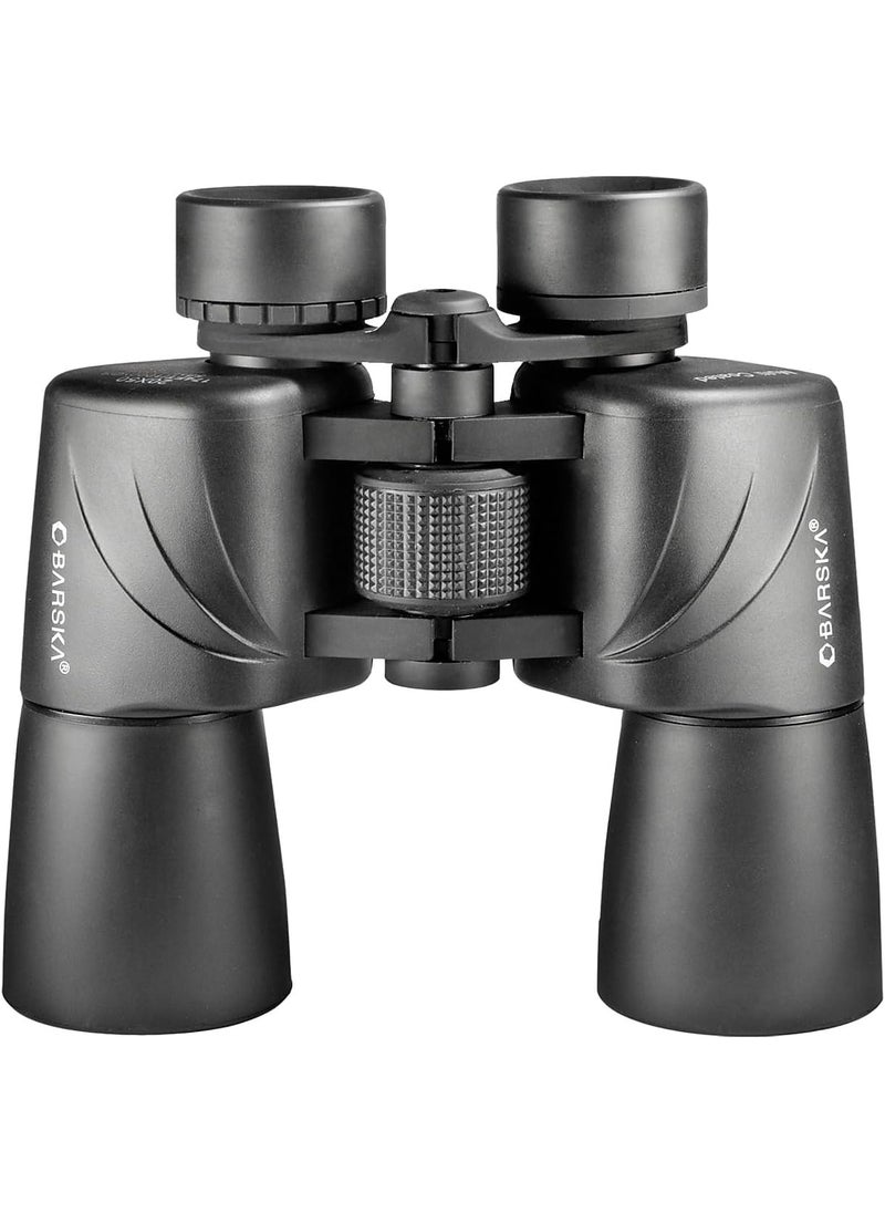 BARSKA BARSKA Escape Porro 20x50 Zoom Binoculars Green Lens  - Image 1