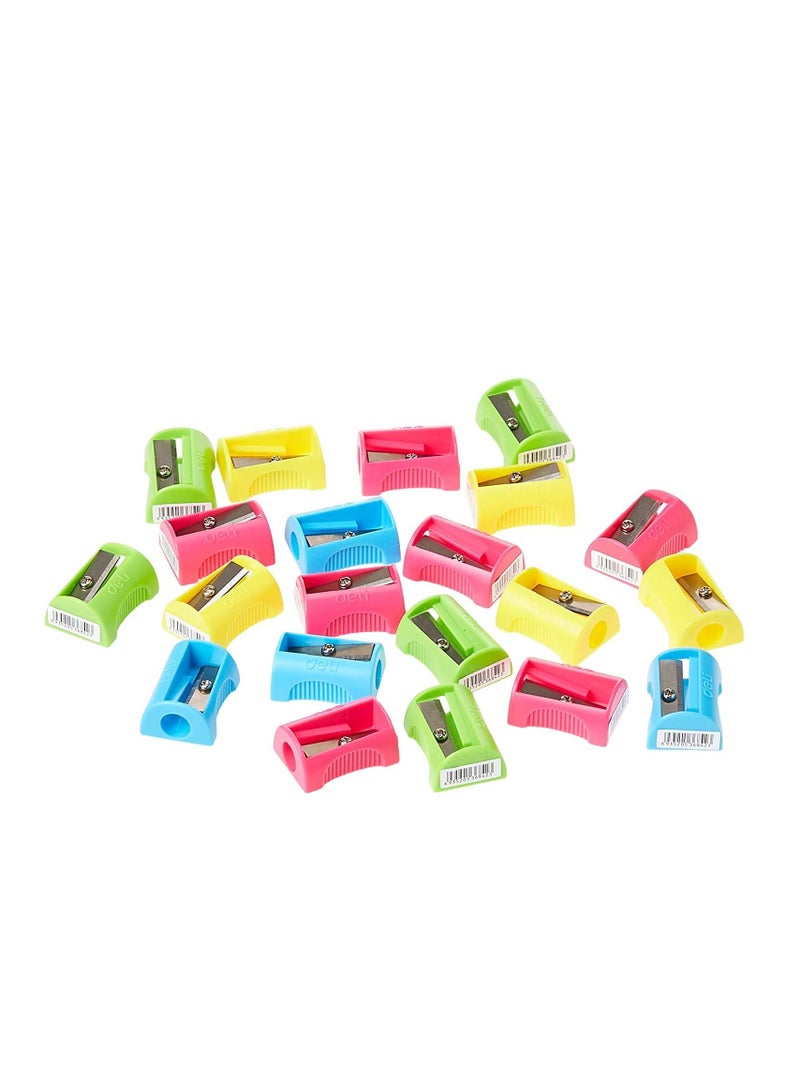 Deli طقم مبراة أقلام مكون من 48 قطعة بألوان متعددة - Image 2