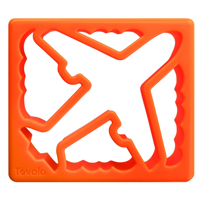 Tovolo Plane  Clouds Sandwich Shaper KidFriendly Dishwasher Safe