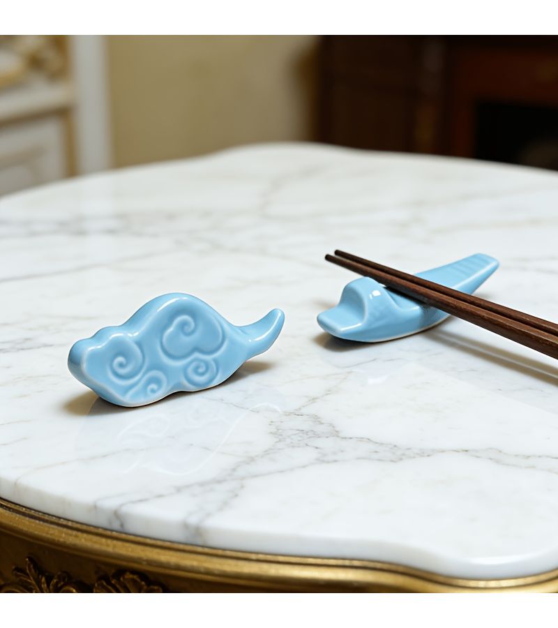 Ceramic Chopstick Holders Set of 2 for Asian Table Decor - Image 4