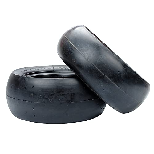 YLQYYH Pocket bike Front 90/65-6.5 rear 110/50-6.5 Smooth Tires Tire Suitable for 2 stroke Front and Rear Tire Accessories of Rocket motor scooter Mini Motorcycle (Front 90/65-6.5) - Image 2
