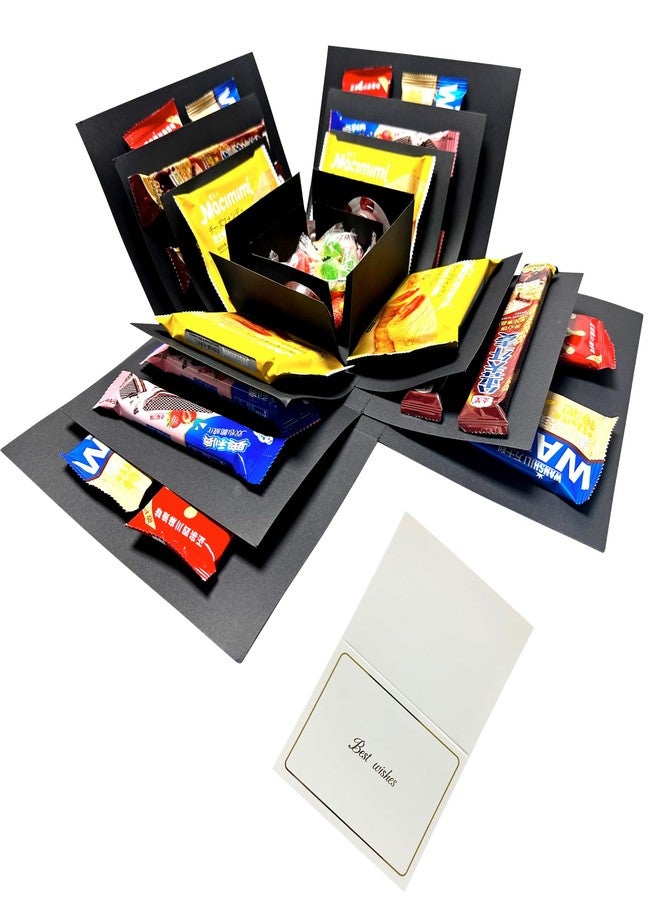 Hryan Multiple Gift Box for Anniversary, Birthday, Wedding, Valentine's and More (BLACK) - Image 1