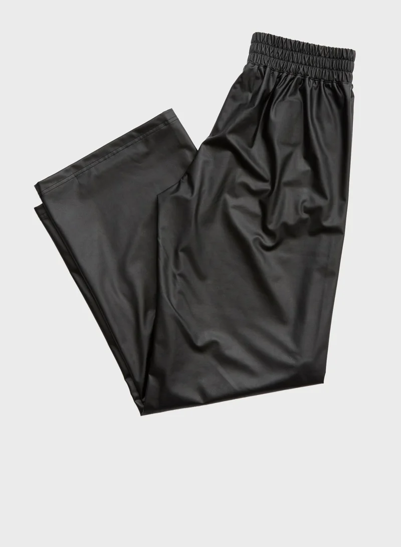 Aerie Wide Leg High Waist Pants