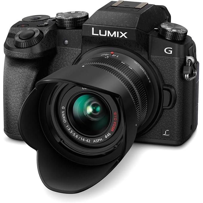 Panasonic Lumix G7 4K Digital Camera with Lumix G Vario 14-42mm Lens(Renewed) - Image 3