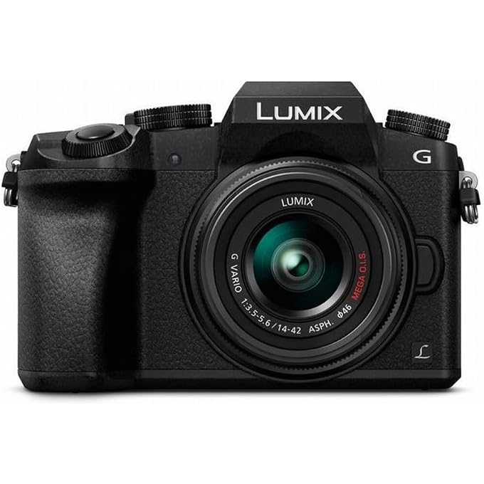 Panasonic Lumix G7 4K Digital Camera with Lumix G Vario 14-42mm Lens(Renewed) - Image 1