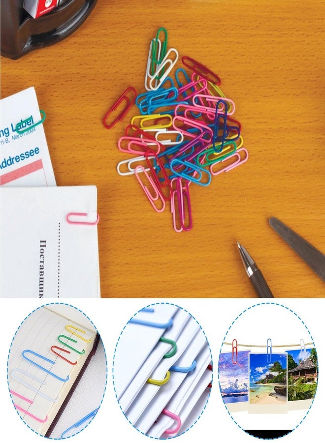 DENGXINWEI 320PCS Paper Clips Binder Clips,Colored Paperclips and BinderClips Assorted Sizes(S/M/L),Colored Office Clips Set,Paper Clamps,Colorful Binder Clips for Office School Supplies Document Organizing - Image 3