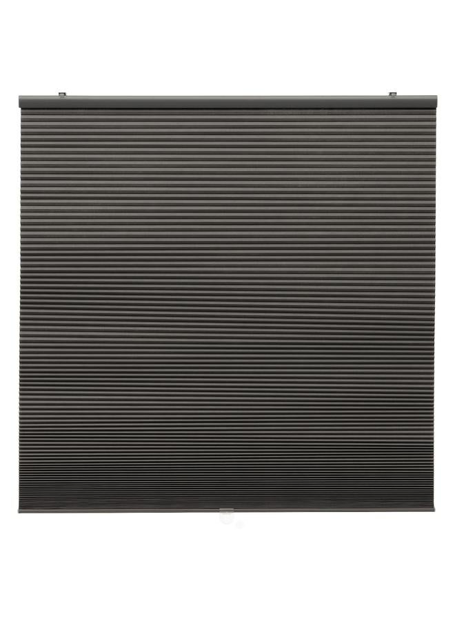 Zaboon Room darkening cellular blind, grey, 140x155 cm - Image 1