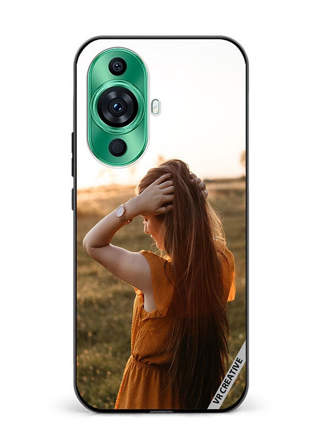 VR CREATIVE Protective Case Cover For Huawei nova 11 Sunset Girl Design Multicolour - Image 1