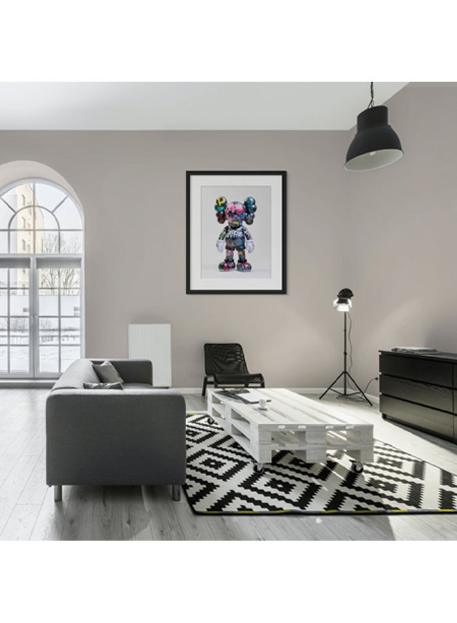 آرت دیکور  ديكور فني مؤطر بطباعة صورة فنية جميلة لفن البوب ​​KAWS، عمل فني معاصر مبدع، ديكور حائط لغرفة المعيشة وغرفة النوم والمكتب وديكور المنزل - Image 2