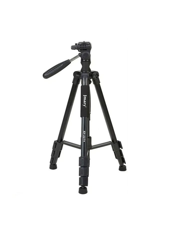 Jmary Multifunctional Professional Tripod JMARY KP-2274: Versatile tripod with multi-angle adjustment capabilities.  - Image 1