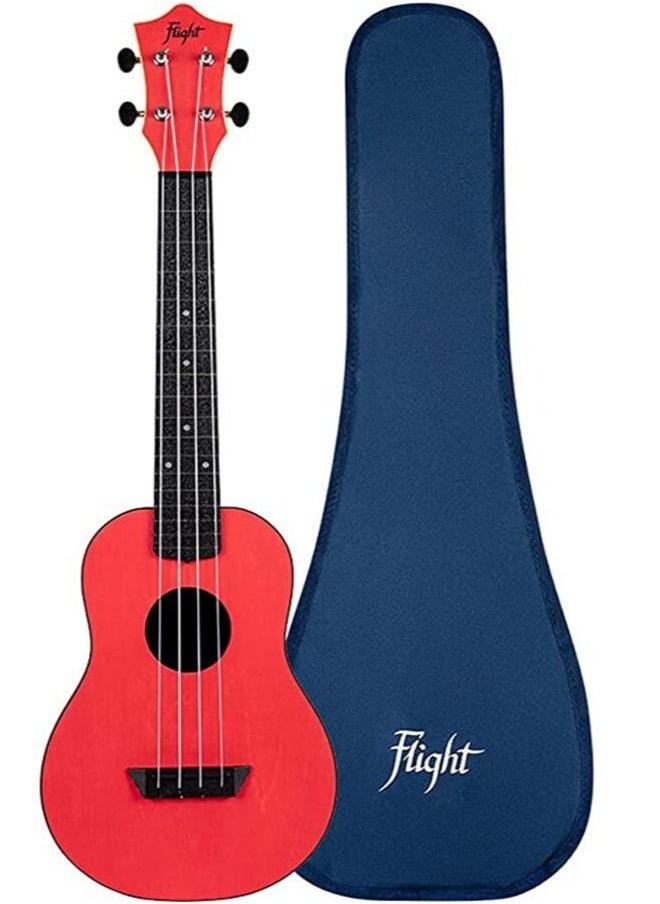 FLIGHT Flight TUC-35 Red Concert Travel Ukulele 