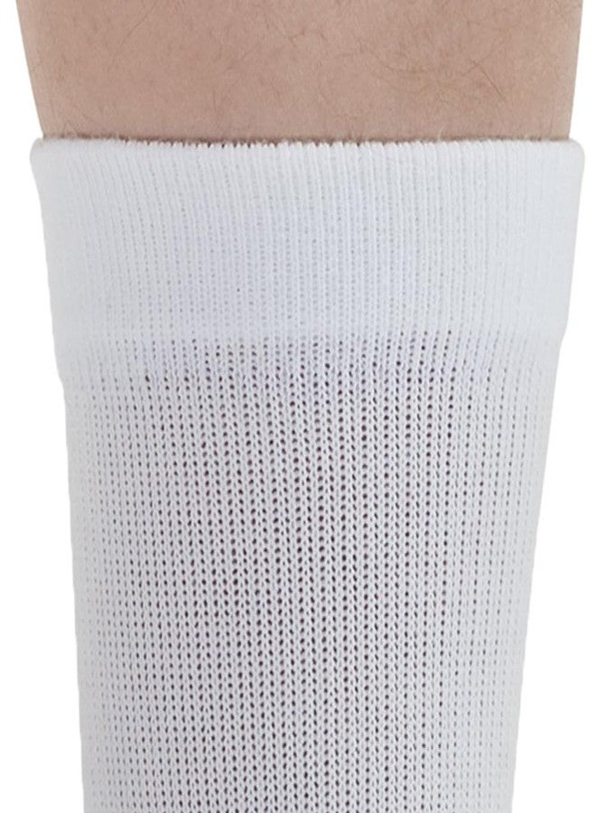 Ames Walker AW 130 Coolmax Crew Socks 20-30 mmHg White L - Image 3