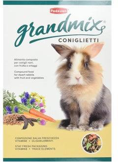 Padovan Grandmix Coniglieti (Bunnies) For Rabbit [Weight - 850g]  - Image 3