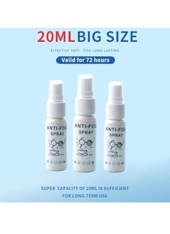 KASTWAVE 2Pcs Fog Blocker Spray, Ski Goggles Anti Fog Spray, Anti Fog Solutions, Eyeglass Lens Cleaner, Swimming Goggles Anti Fogging Agent, Mask Defog, for All Diving Goggles Eye Glasses Mirrors, 40ml  - Image 5
