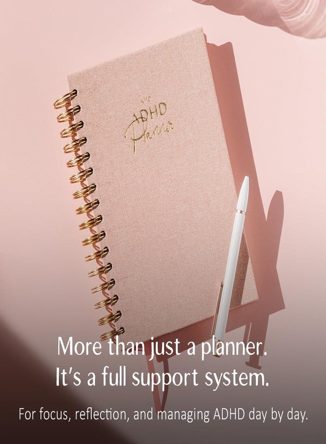 epic self The ADHD Planner - Undated Daily Weekly Schedule Organizer Journal for Disorganized People - Habit Tracker Record Emotions & Mood - Academic Goals - Structure & Focus for Adults Brains (Spiral) - Image 3