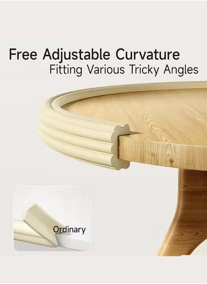 Generic - Foam Safety Strips, Baby Safety Corner Protector,Anti-Collision Corner Protection Strips, Child Anti-Collision Strips, Table Corner Protection Strips, Self-Adhesive Edge Protection Strips, Multifunctional Edge&Corner Guard Coverage Straps,Suitable For Tables,Furniture,Cabinets,Etc. - Image 1