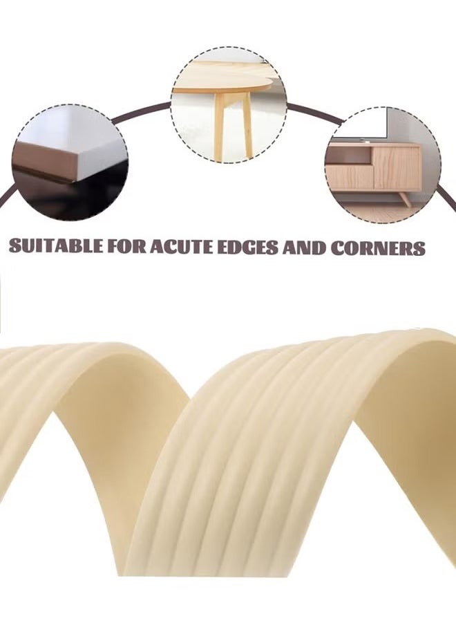 Generic - Foam Safety Strips, Baby Safety Corner Protector,Anti-Collision Corner Protection Strips, Child Anti-Collision Strips, Table Corner Protection Strips, Self-Adhesive Edge Protection Strips, Multifunctional Edge&Corner Guard Coverage Straps,Suitable For Tables,Furniture,Cabinets,Etc. - Image 1
