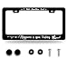 Omw2fyb Personalise I Hope Something Good Happens to You Today License Plate Frame Funny License Plate Holder Car Stainless Steel Accessories Cars Decor with Screws Fits Standard Us Vehicles Size 122 X 6 in - Image 2