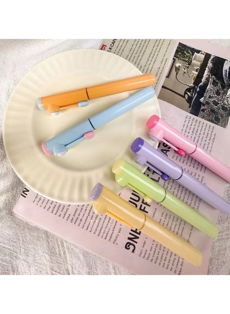 Generic 6pcs cute candy color highlighter fluorescent marker pen  - Image 4