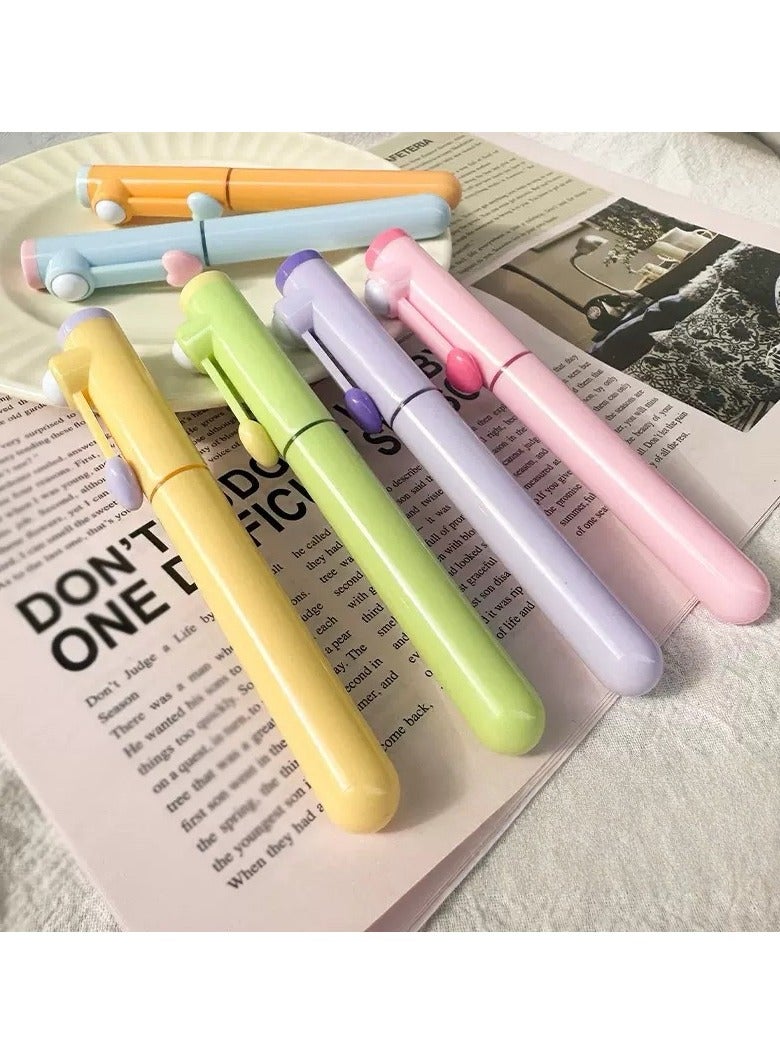 Generic 6pcs cute candy color highlighter fluorescent marker pen  - Image 5