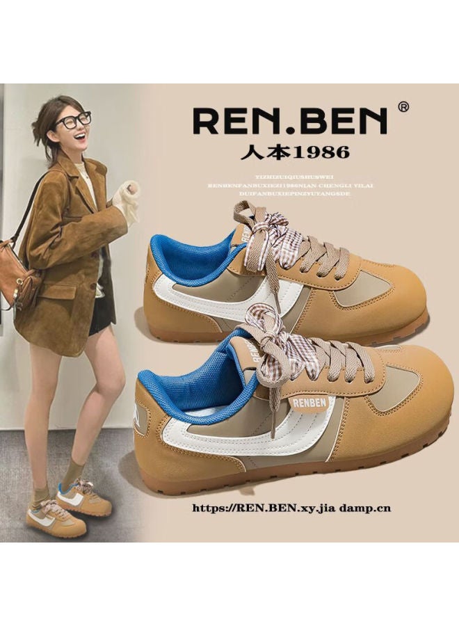 Renben 2025 Spring New Original Style Trainer Dopamine Color Sweet Trainer Fashion Ultra Soft Sneakers
