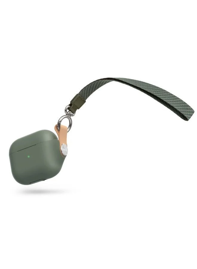 Moshi MOSHI Pebbo AirPods Gen 3 Case with Detachable Wrist Strap - Mint Green
