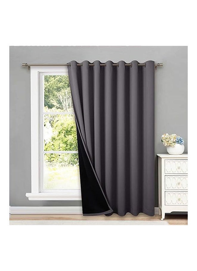 Intex Curtains House - Curtains 100% Blackout Thermal Insulated Fabric Two Layers - Image 1