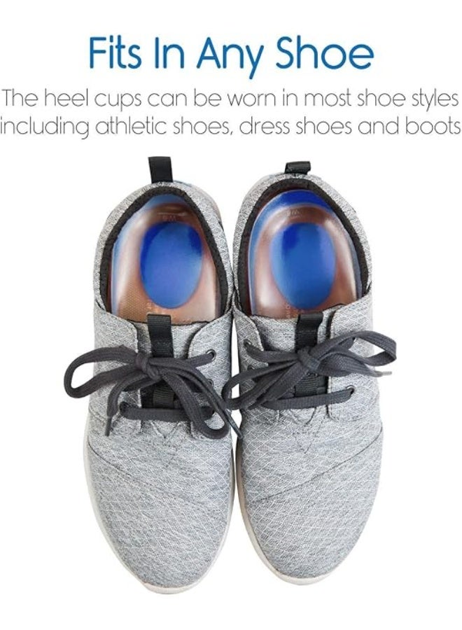 بوراستيب اكواب نعل داخلي واقي للكعب من جل السيليكون - عدد 2 - Image 3