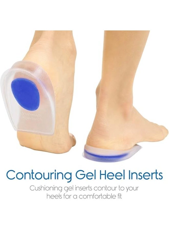 بوراستيب اكواب نعل داخلي واقي للكعب من جل السيليكون - عدد 2 - Image 2