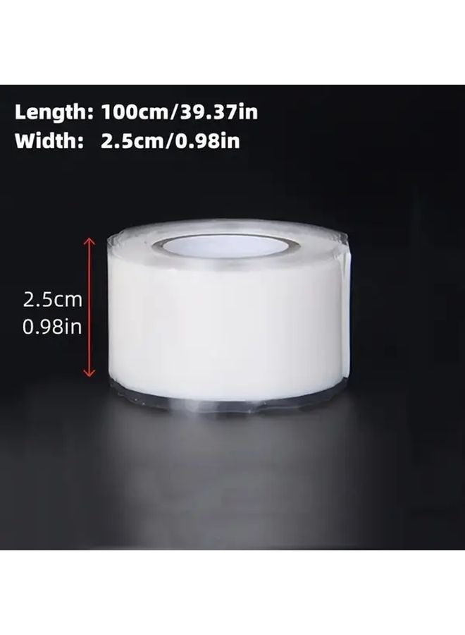 Self Melting Silicone Tape White Instant Leak Repair High Temperature Resistant - Image 3