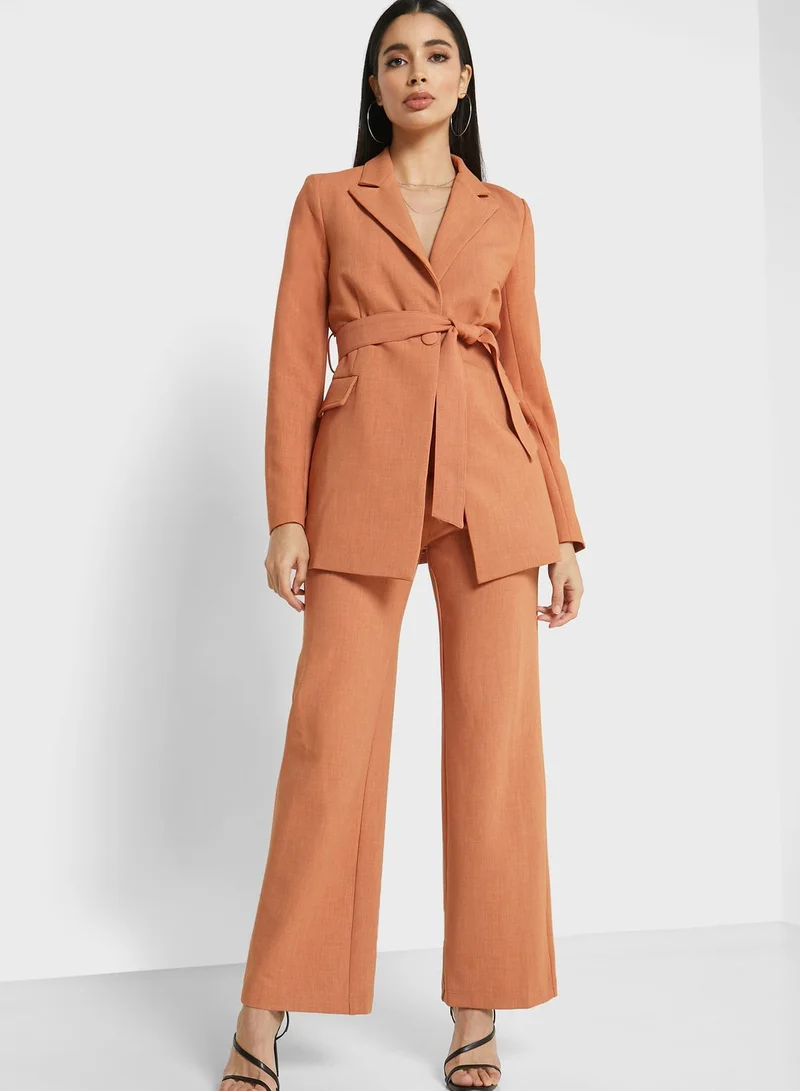 4th & Reckless Belted Wide Leg Pants