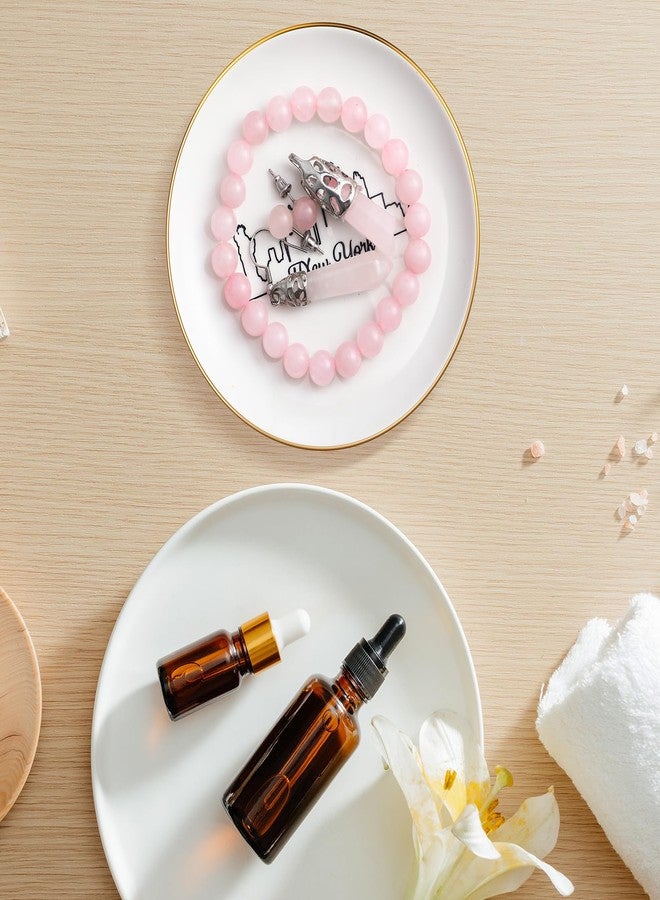 Tondiamo 6 Pcs New York Jewelry Dish New York Souvenirs and Gifts Nyc City Ceramic Trinket Dish Wedding Bridesmaid Gifts for Rings Earrings Necklaces Bracelet Watch Keys - Image 5