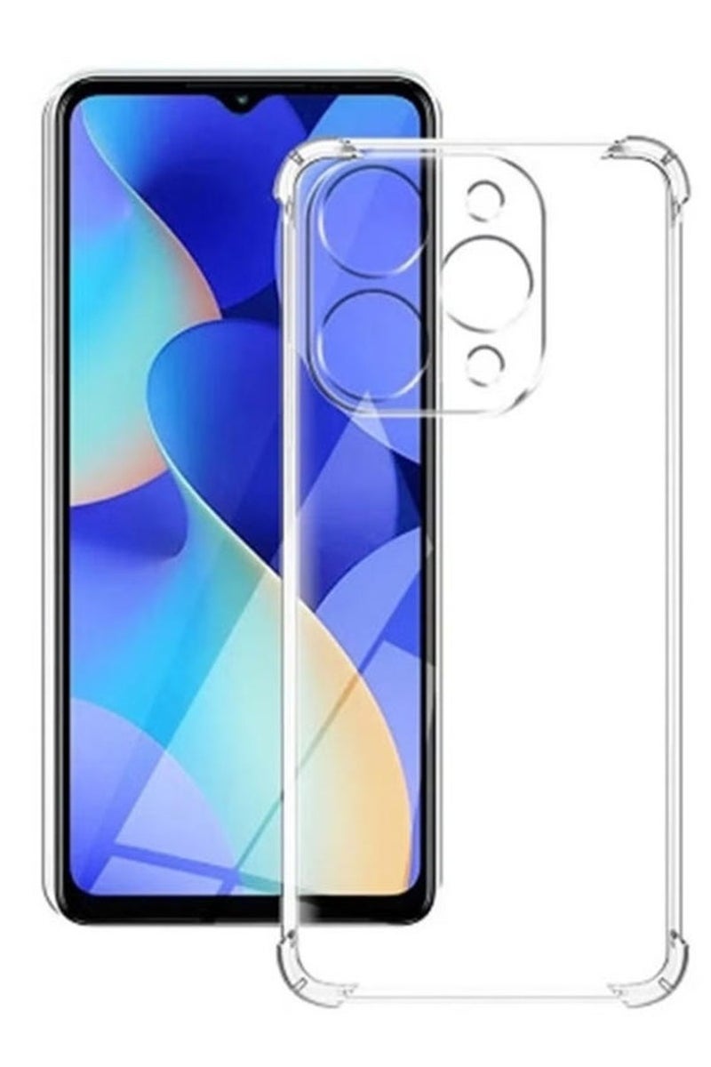Soft Transparent Degree Anti Drop Four Corner Airbag Phone Case Compatible with ITEL A90 4G