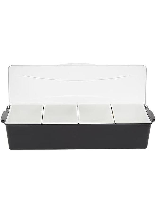 جاسترو بلاست صواني مقبلات تحتوي على 6 حجرات و6 حاويات قابلة للإزالة - Image 3