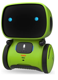 Generic Voice Controlled Interactive Touch Talk Intelligent Robots With Singing Dancing Repeating Speech Recognition Voice Recording Robot Toy For Kids  - Image 1