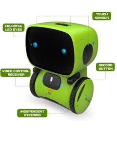 Generic Voice Controlled Interactive Touch Talk Intelligent Robots With Singing Dancing Repeating Speech Recognition Voice Recording Robot Toy For Kids  - Image 2