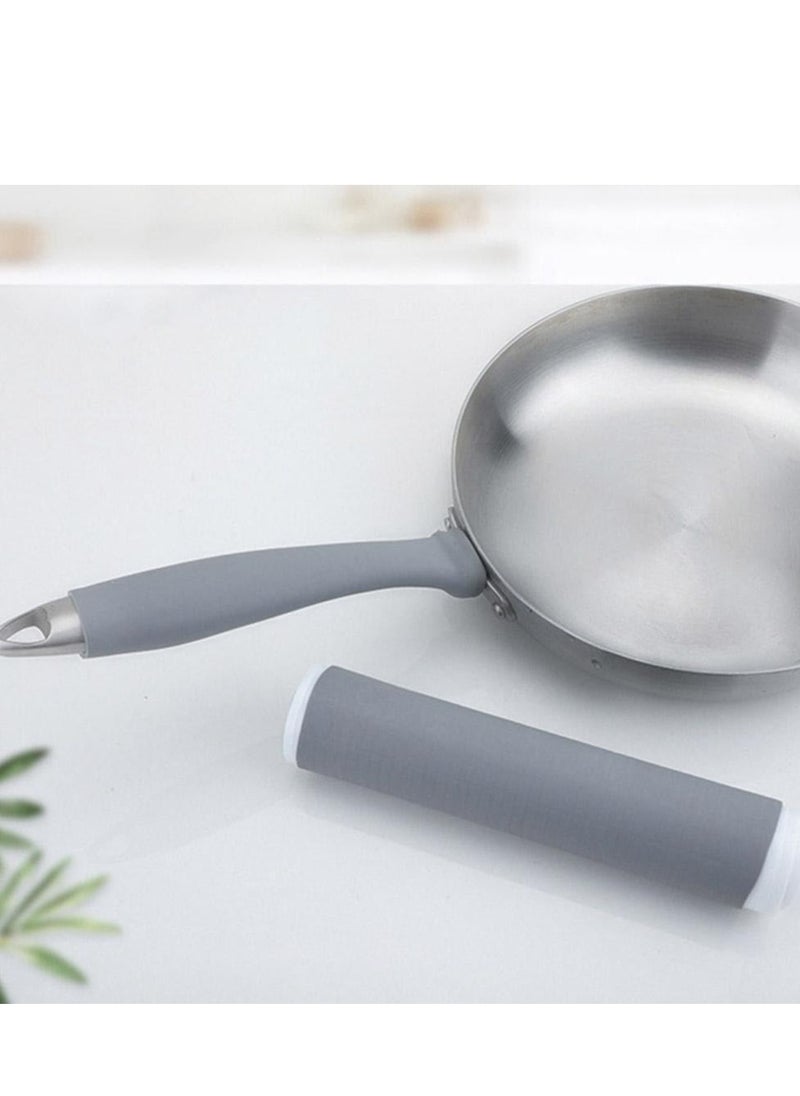 Generic Silicone Thermal Insulation Handle Cover Sleeve Pot Holders Cover Anti-Scald Hot Skillet Handle Holder, Protectors Handle Grip for Frying Pan, Cooking Pot, Spatula, Door Handle  - Image 1