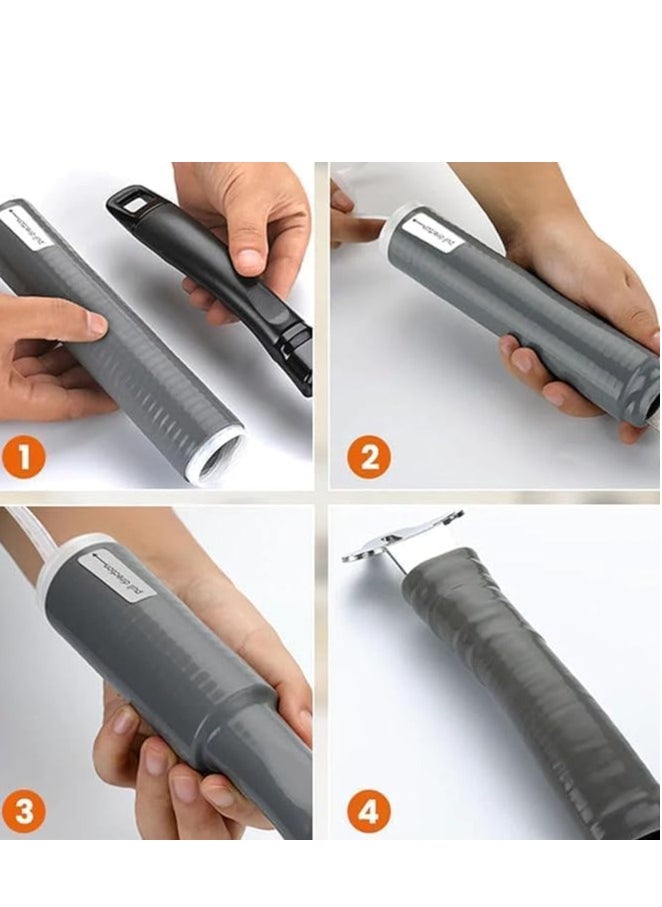 Generic Silicone Thermal Insulation Handle Cover Sleeve Pot Holders Cover Anti-Scald Hot Skillet Handle Holder, Protectors Handle Grip for Frying Pan, Cooking Pot, Spatula, Door Handle  - Image 2